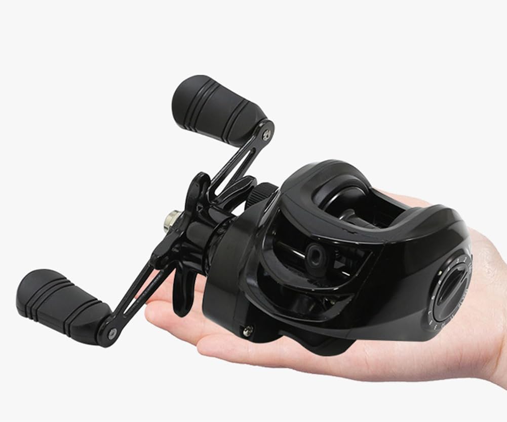 VENOAL Fishing Bait Reel 18+1 Shaft Metal Line Cup Siege Wheel Right Hand