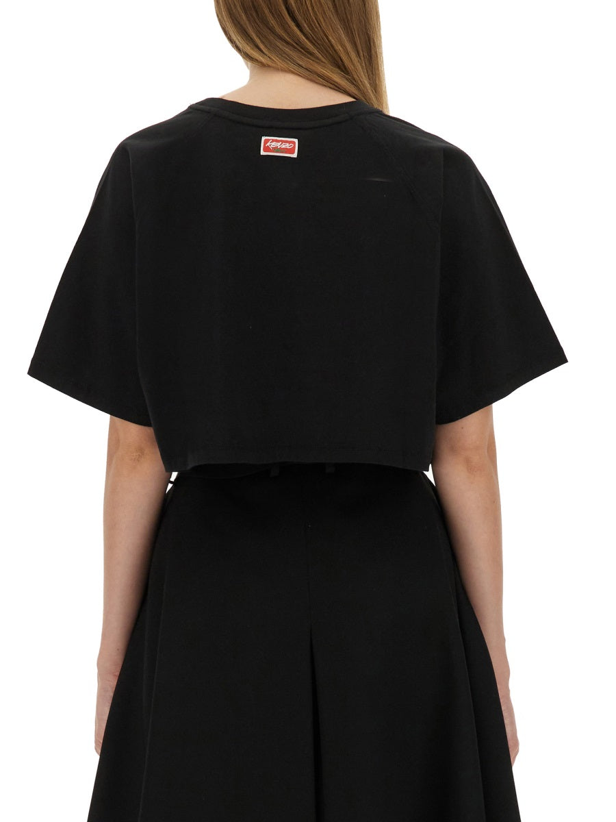 Kenzo Kenzo Cropped Tシャツ「Futura」 - Image 8