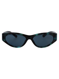 Balenciaga Grey Nylon Mono Square Sunglasses - Image 8