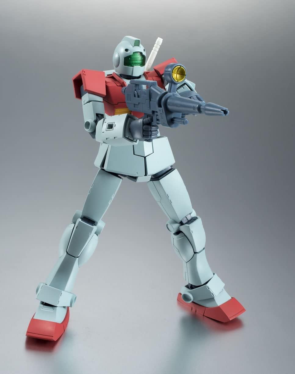 Robot Spirits Side MS Mobile Suit Gundam RGM-79 Gym Version, A.N.I.M.E. Approx. 4.9 inches (125 mm), ABS & PVC Pre-painted Action Figure