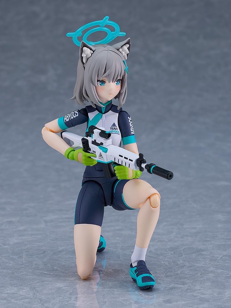 figma Blue Archive Shiroko Sand Wolf [Riding] DX Edition Non-Scale Plastic Pre-painted Action Figure