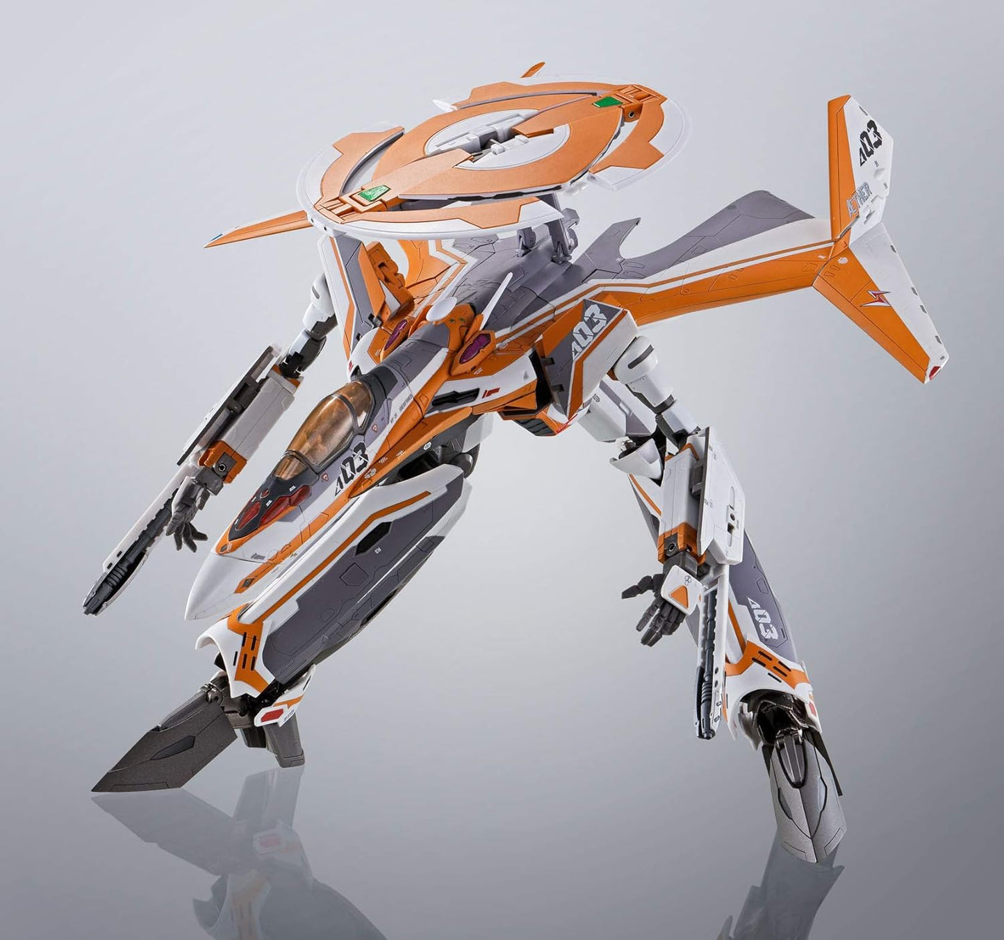 DX Chogokin Macross Delta VF-31E Siegfried (Chuck Mustang Machine) Approx. 7.1 inches (180 mm), ABS & PVC & Die Cast Pre-painted Action Figure