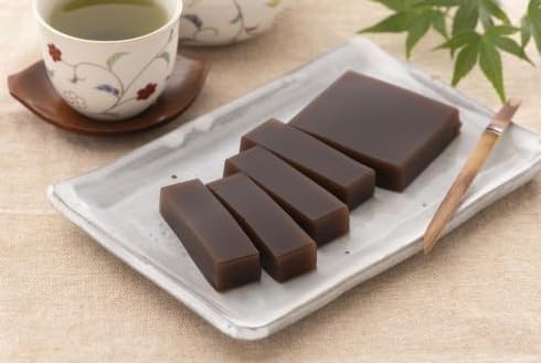 Echizen Fukui Water Yokane, Brown Sugar, Made from Japanese Adzuki Beans, Smooth Texture, Winter, Sweets, Can be Storeed at Room Temperature, Japanese Sweets, Gift, Souvenir