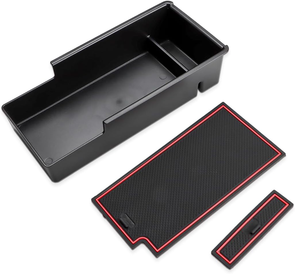 Marchfa (Toyota Prius 60 Series/65 Series) Console Tray Center Console MXWH60-AHXHB MXWH60-AHXHB 2023.1~ Prius PHEV 2023.3~ ABS Material Charging USB Function Interior Parts Red (Red)