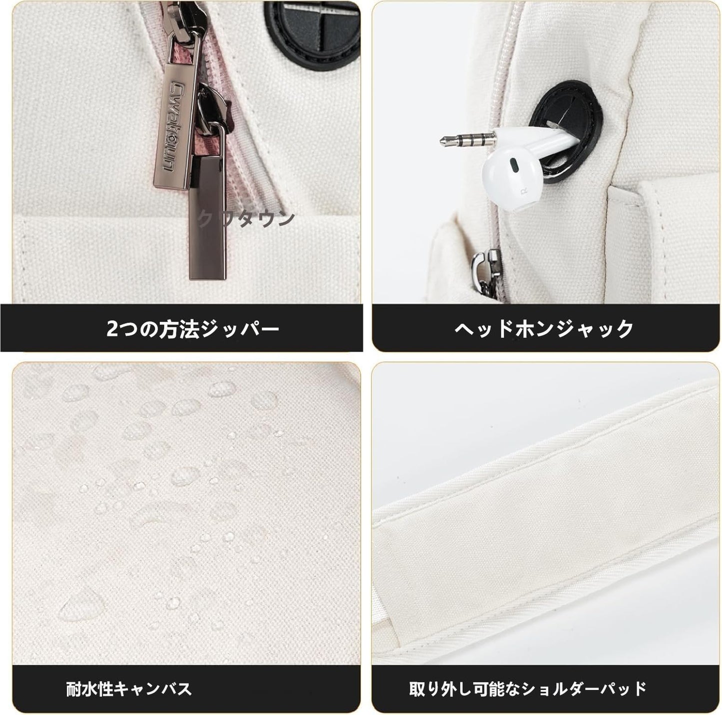 Camera Sling Bag Compact Large Camera Case, Waterproof Canvas Crossbody Camera Bag (with Rain Cover), Travel Photo Bag for Canon, Nikon, Sony, Fuji DSLR, Mirrorless Camera Lens, white, Lightweight and