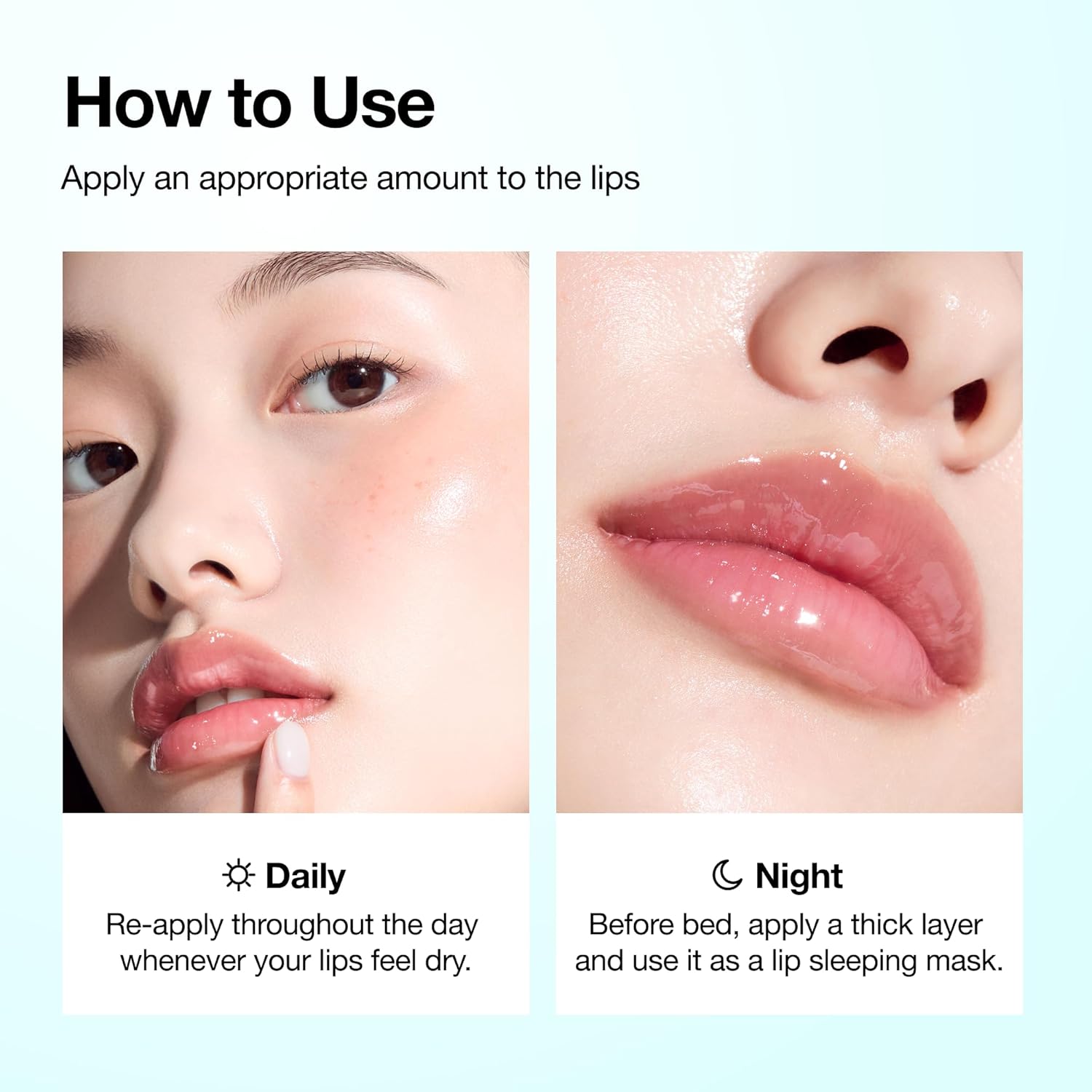 Anua PDRN - Suero labial, hidratación de larga duración para labios secos y agrietados, cuidado labial hidratante no pegajoso con ADN de salmón, ácido hialurónico y colágeno, cuidado de la piel coreano, 0.33 onzas líquidas