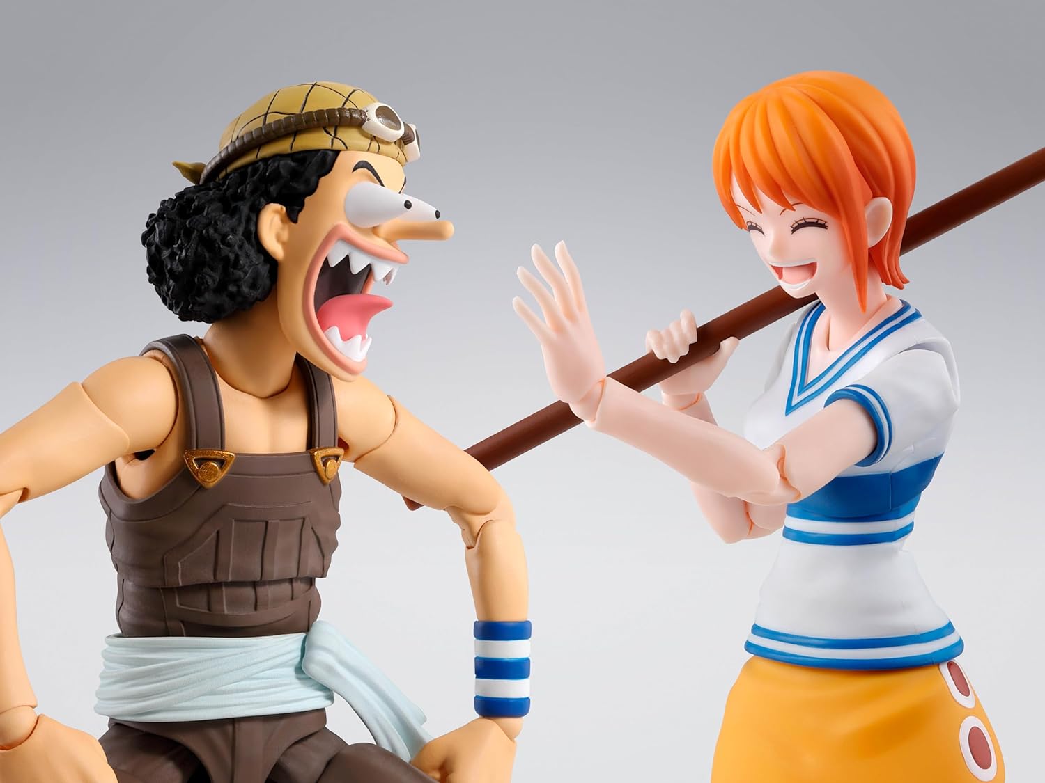 TAMASHII NATIONS S.H. Figuarts One Piece Usopp - Dawn of Adventures, Approx. 5.7 inches (145 mm), PVC & ABS Pre-painted Action Figure