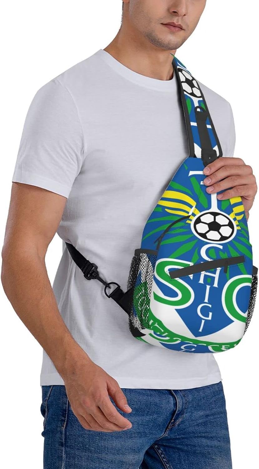 Tochigi Soccer Club Shoulder Bag, Large Capacity, Shoulder Bag, Crossbody Bag, Work Commute, School, Travel, Events, Anime, Moe Goods, Multifunctional, Lightweight, Unisex, Gift, Sports School Bag,