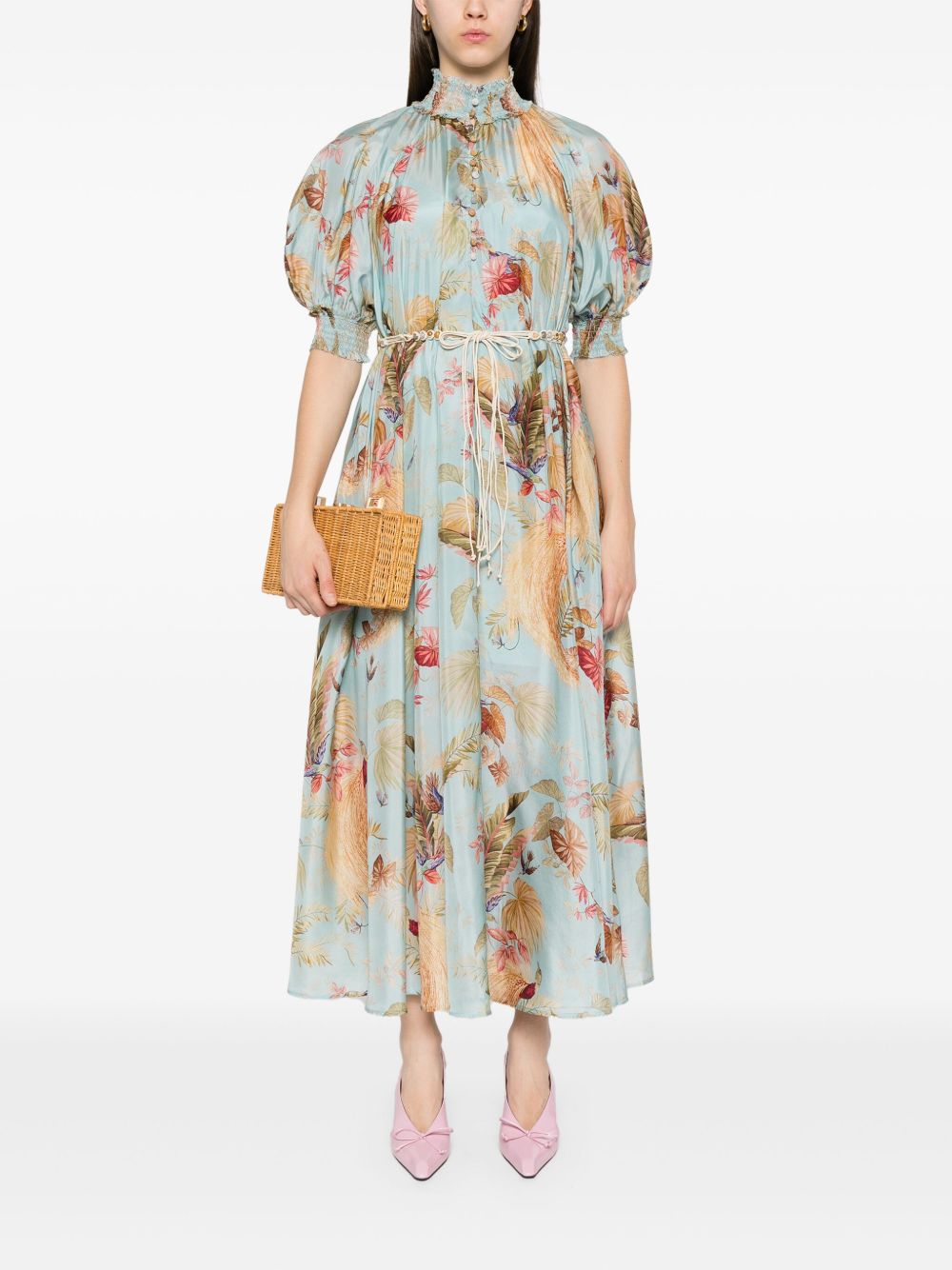 Zimmermann Zimmermann Ascensionプリントシルクドレス - Image 8