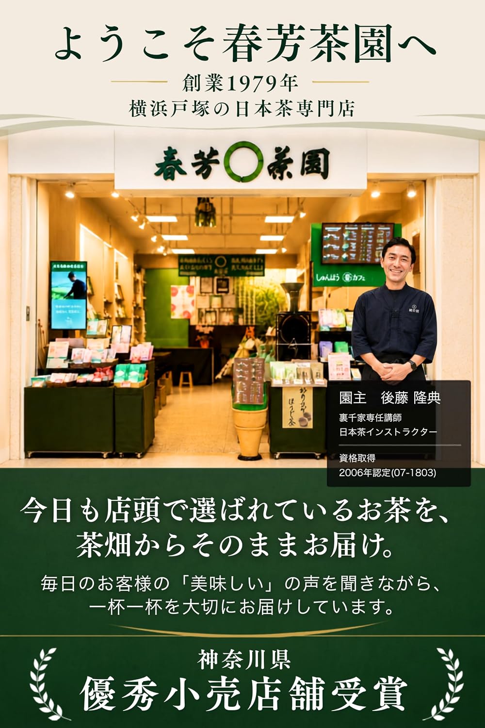 Haruyoshi Tea Garden Shizuoka Tea Water-Extracted Tea Pack 【 Water-Extracted Green Tea "Hamakaze" Tea Bag 5g×50P / Shizuoka Forest-Produced Tea Leaves 】 Caffeine-Free Green Tea (Brewed with water to
