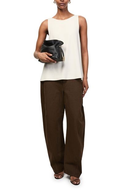 LOEWE Mini Flamenco nappa calfskin clutch - Image 8
