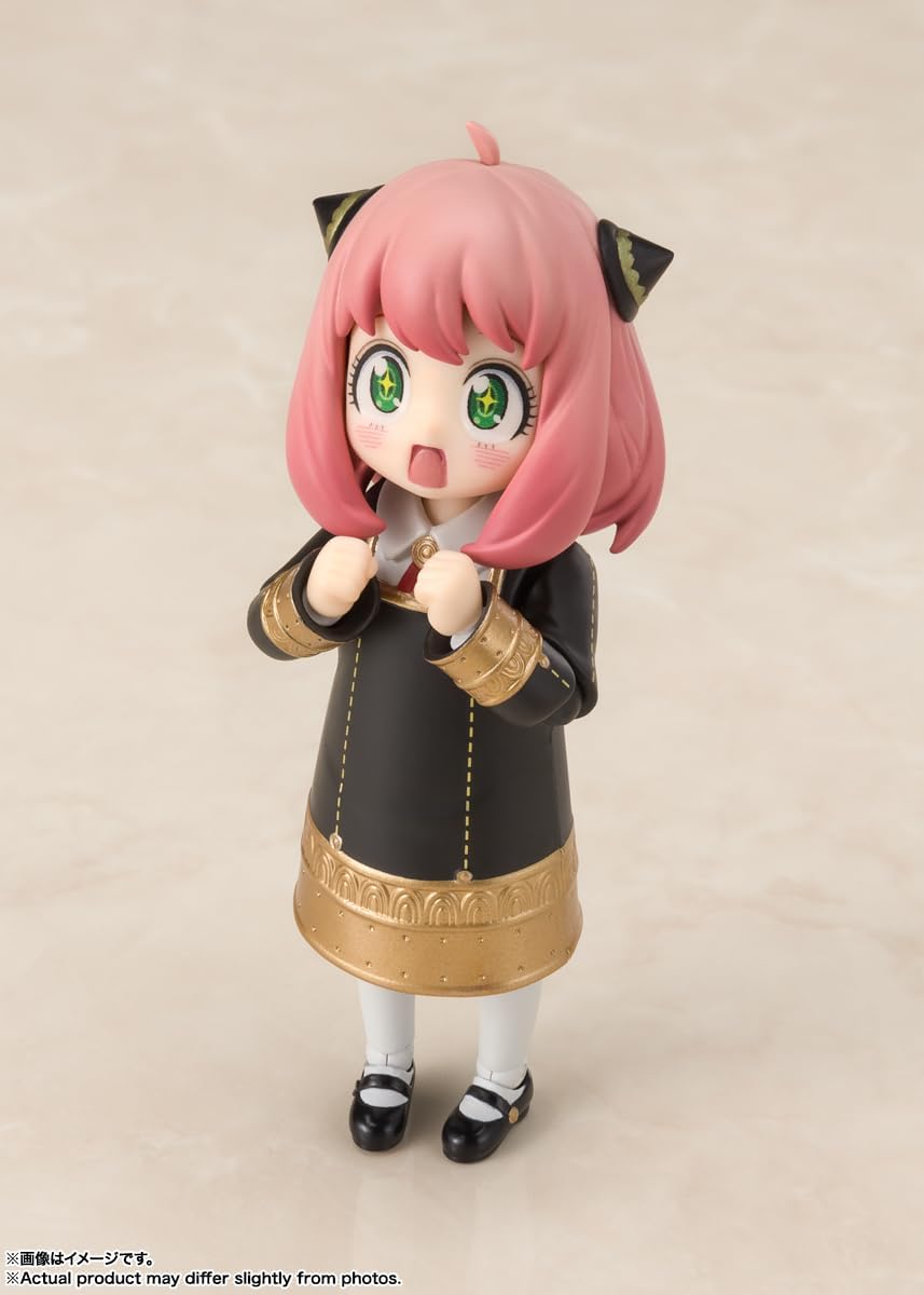 S.H. Figuarts SPY x FAMILY Anya Forger Seifukuba-jon Approx. 3.1 inches (80 mm), ABS & PVC Pre-painted Action Figure