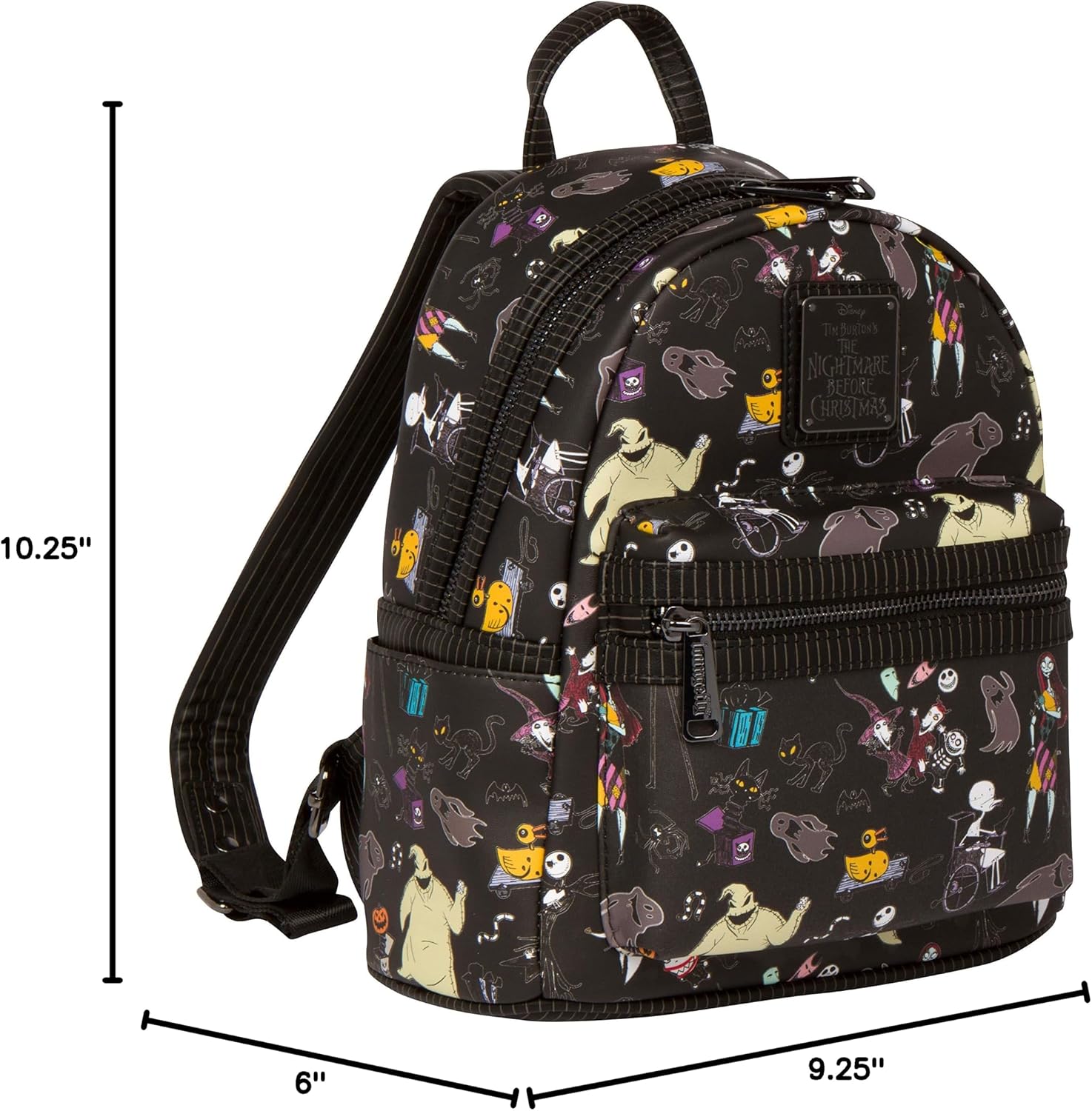 Loungefly Mini mochila Disney The Nightmare Before Christmas