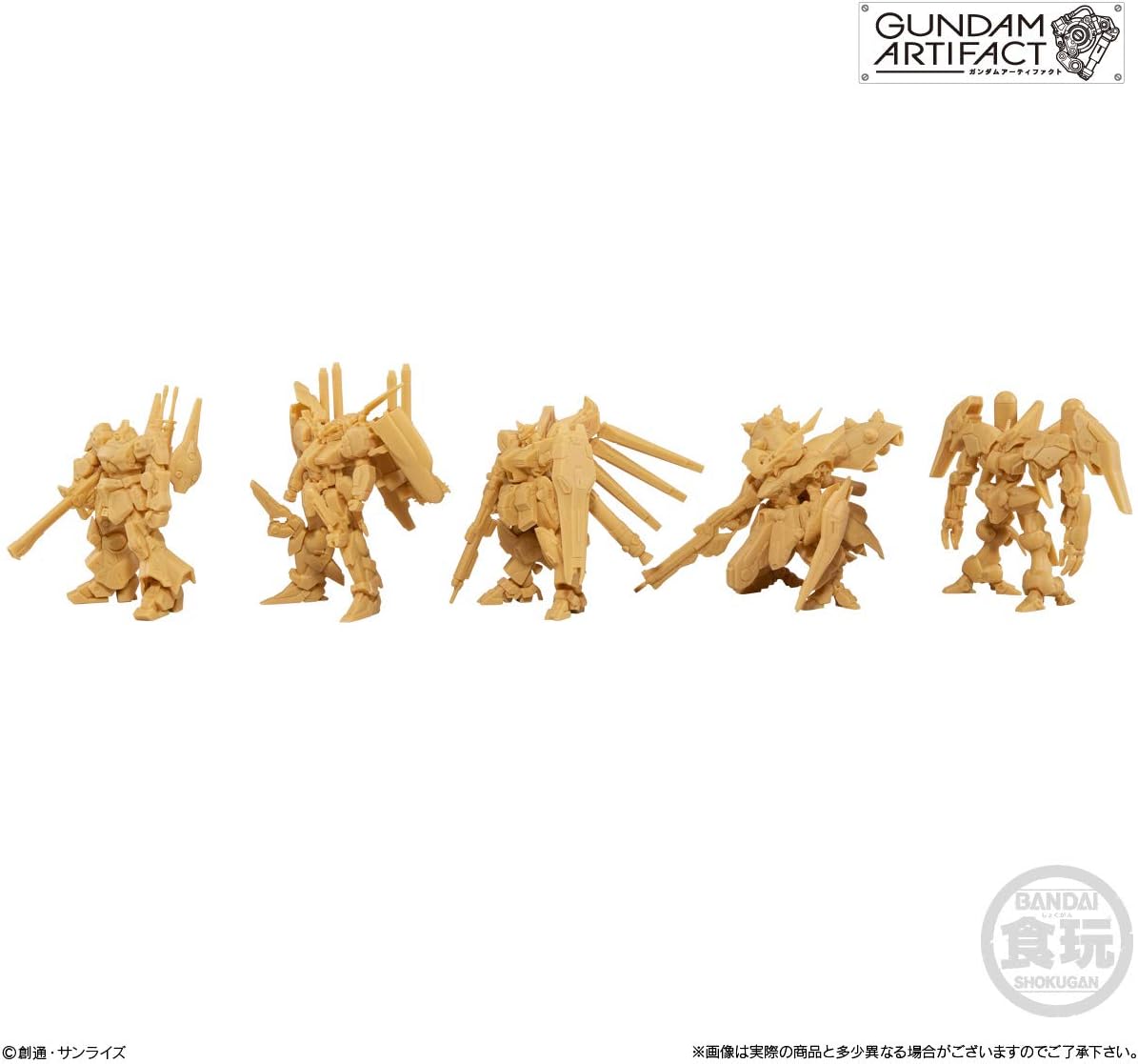 Gundam Artifact (Box) 10 Pieces, Candy Toy, Gum (Gundam Series)