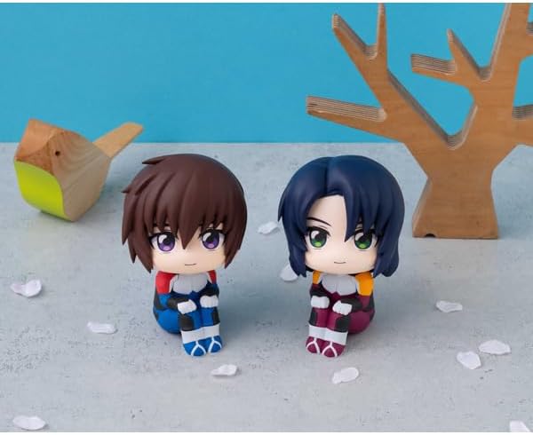 Lukappu Mobile Suit Gundam SEED FREEDOM Aslan Zara, Approx. 4.3 inches (110 mm), PVC Pre-painted Action Figure