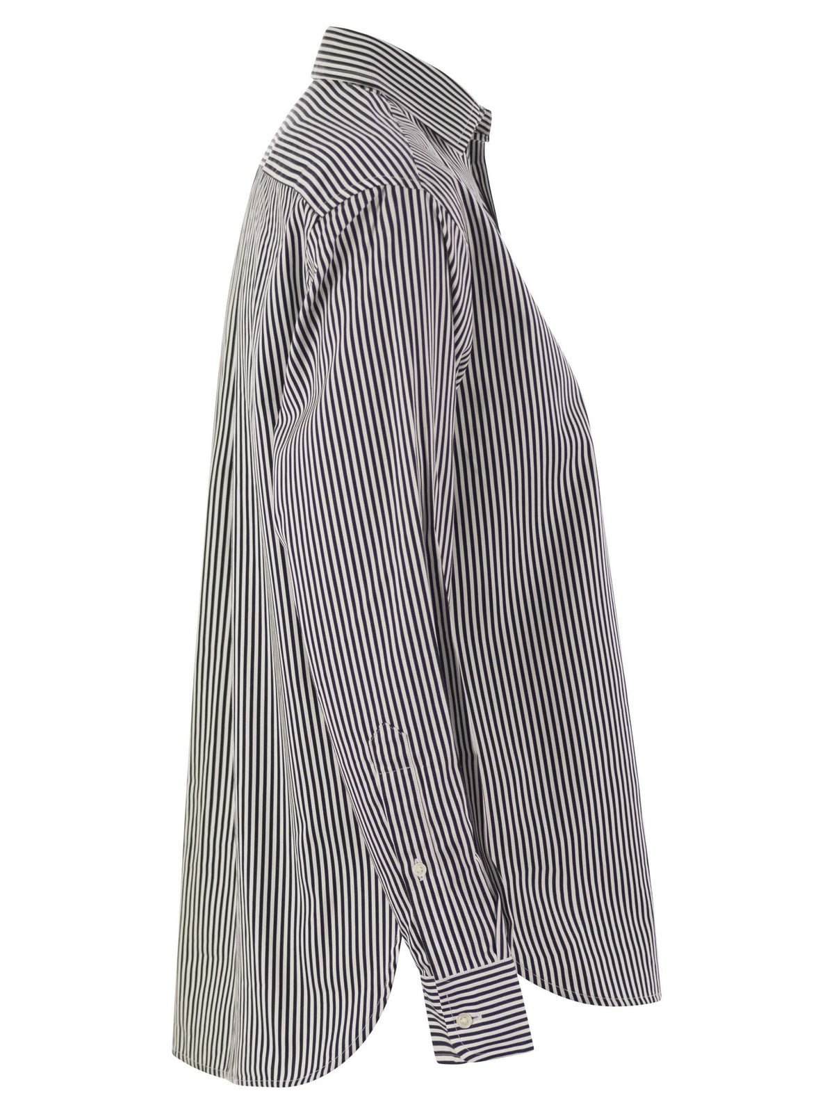 Polo ポロラルフローレンリラックスフィットストライプコットンシャツ - Image 8