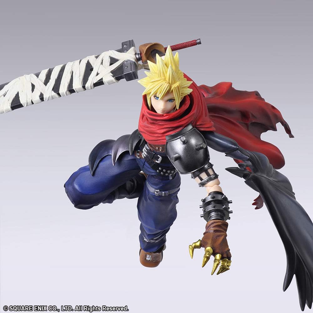ファイナルファンタジー ブリングアーツ クラウド・ストライフ アナザーフォームVer. PVC製 塗装済み可動フィギュア