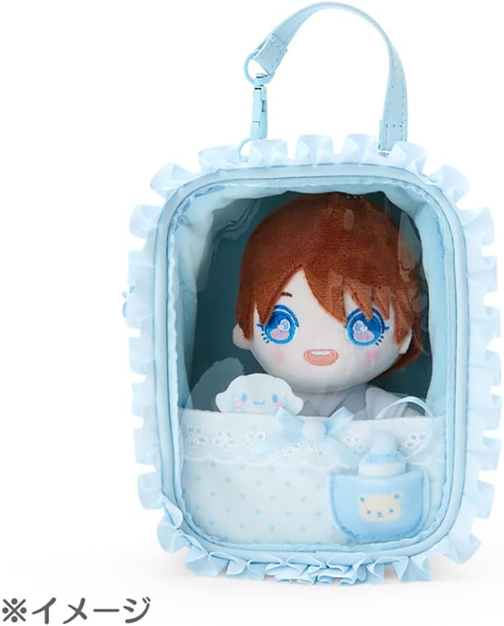 Sanrio 186104 Tuxedo Sam Plush Pouch Enjoyment Idol, Baby Taxisam, 6.1 x 4.7 x 3.5 inches (15.5 x 12 x 9 cm), Character