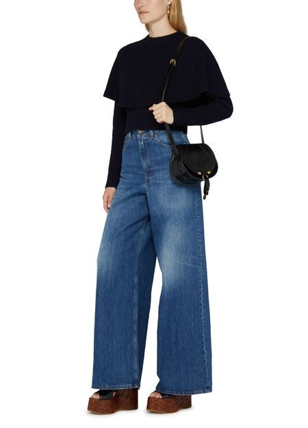 CHLOE Marcie small glossy leather shoulder bag - Image 8