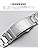 [JUSUTEK] Popular For G-SHOCK GM-110 Watch Band Compatible, 0.6 inch (16 mm) Wide, Stainless Steel, Metal, Exact Fit, Replacement Accessory