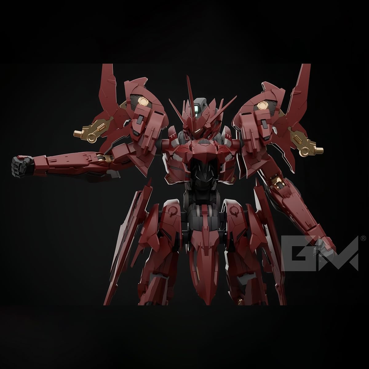 HiPlay GM 1/72 Sunday Alloy Frame Color-Coded Plastic Model Building Kit