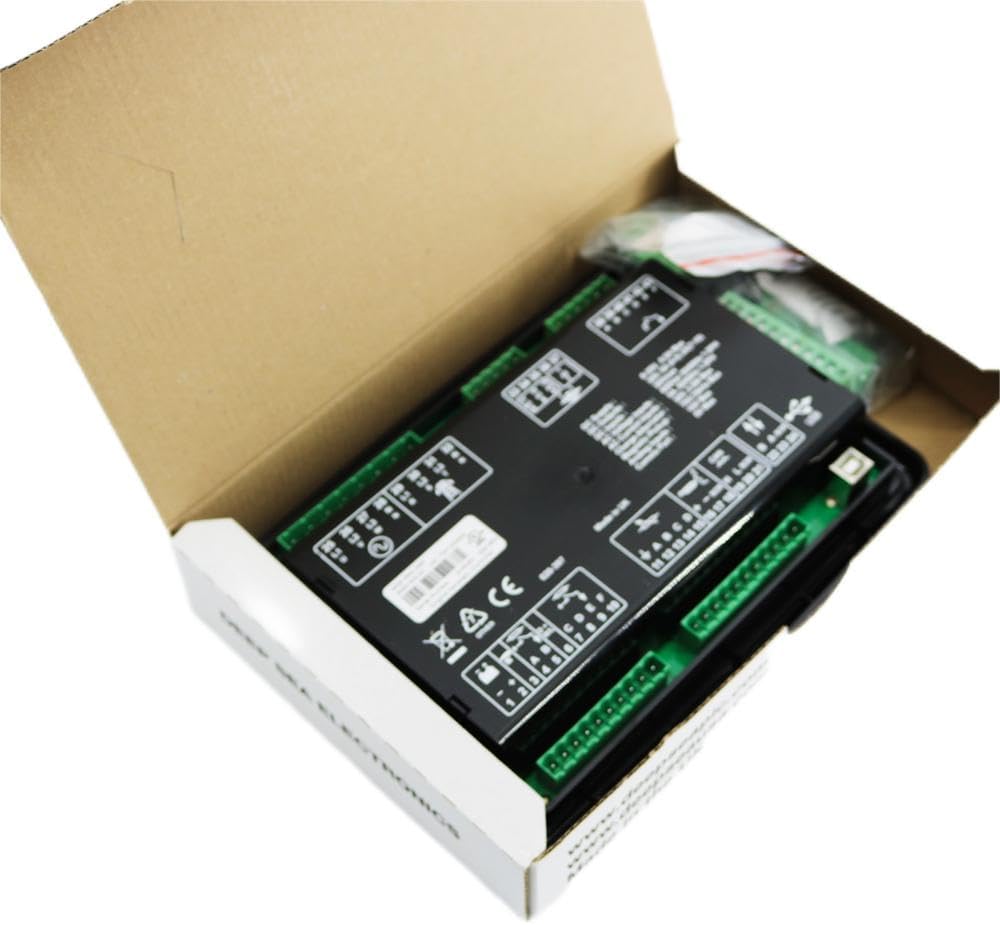 Original Deep Sea DSE6020MKII Auto Main (Utility) Failure Control Module AMF Generator Controller Single Diesel and Gas Generation Set Controller Panel