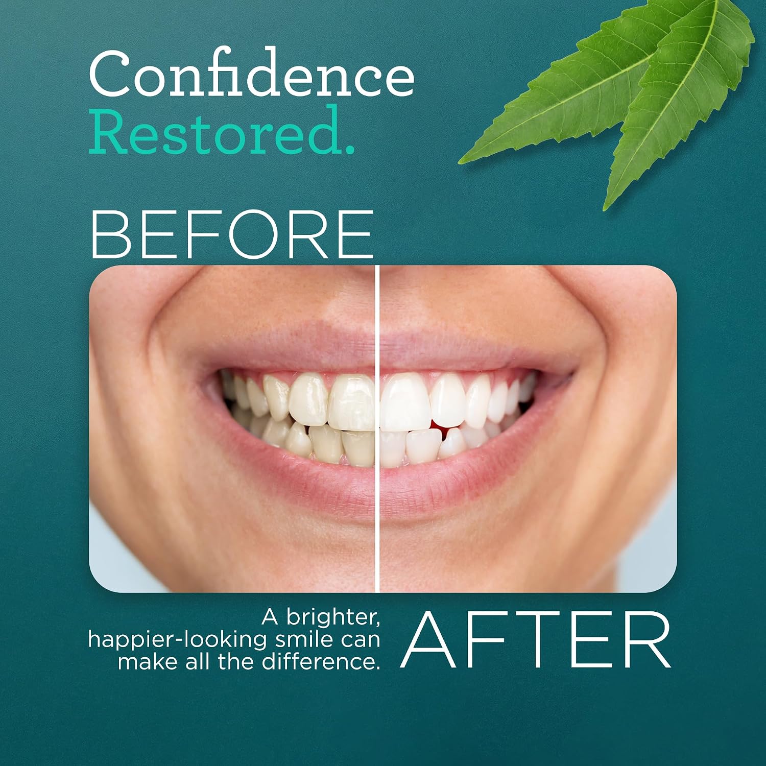 GuruNanda Pasta de dientes con hidroxiapatita, libre de SLS y fluoruro, pasta de dientes blanqueadora con raspador de lengua y exprimidor - Refresca la respiración, combate la placa - CocoMint natural