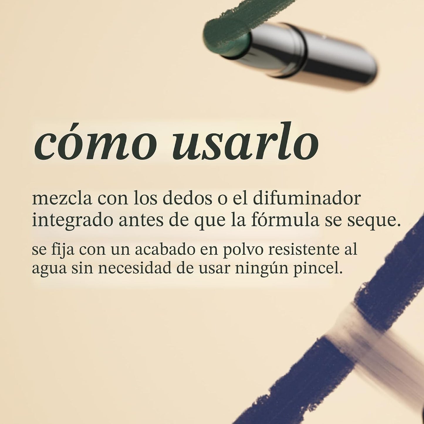 Julep - Sombra de ojos 101 de crema a polvo, impermeable, en barra de punta doble – De larga duración, a prueba de arrugas, fácil de aplicar con difuminante incorporado - Perla y Rosa brillante