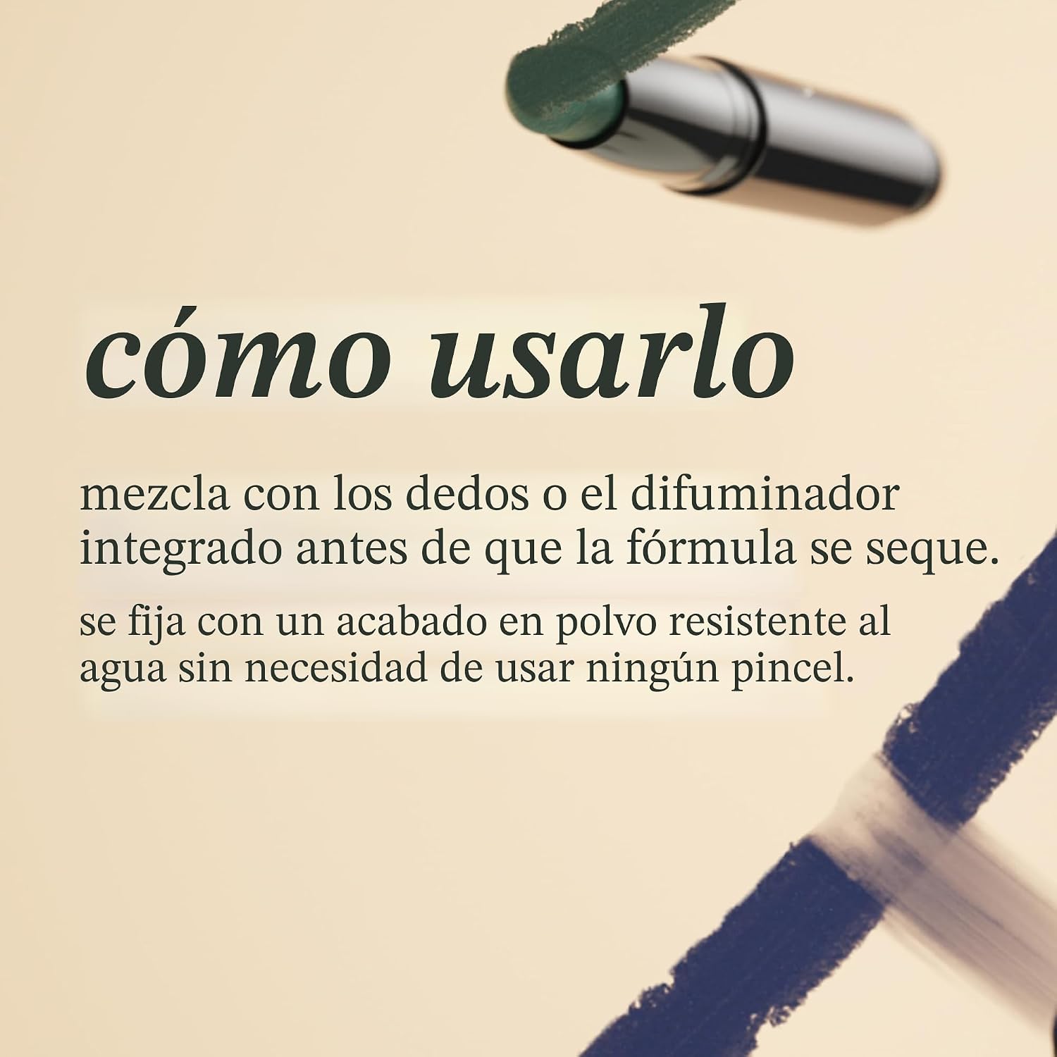 Julep - Sombra de ojos 101 de crema a polvo, impermeable, en barra de punta doble – De larga duración, a prueba de arrugas, fácil de aplicar con difuminante incorporado - Perla y Rosa brillante