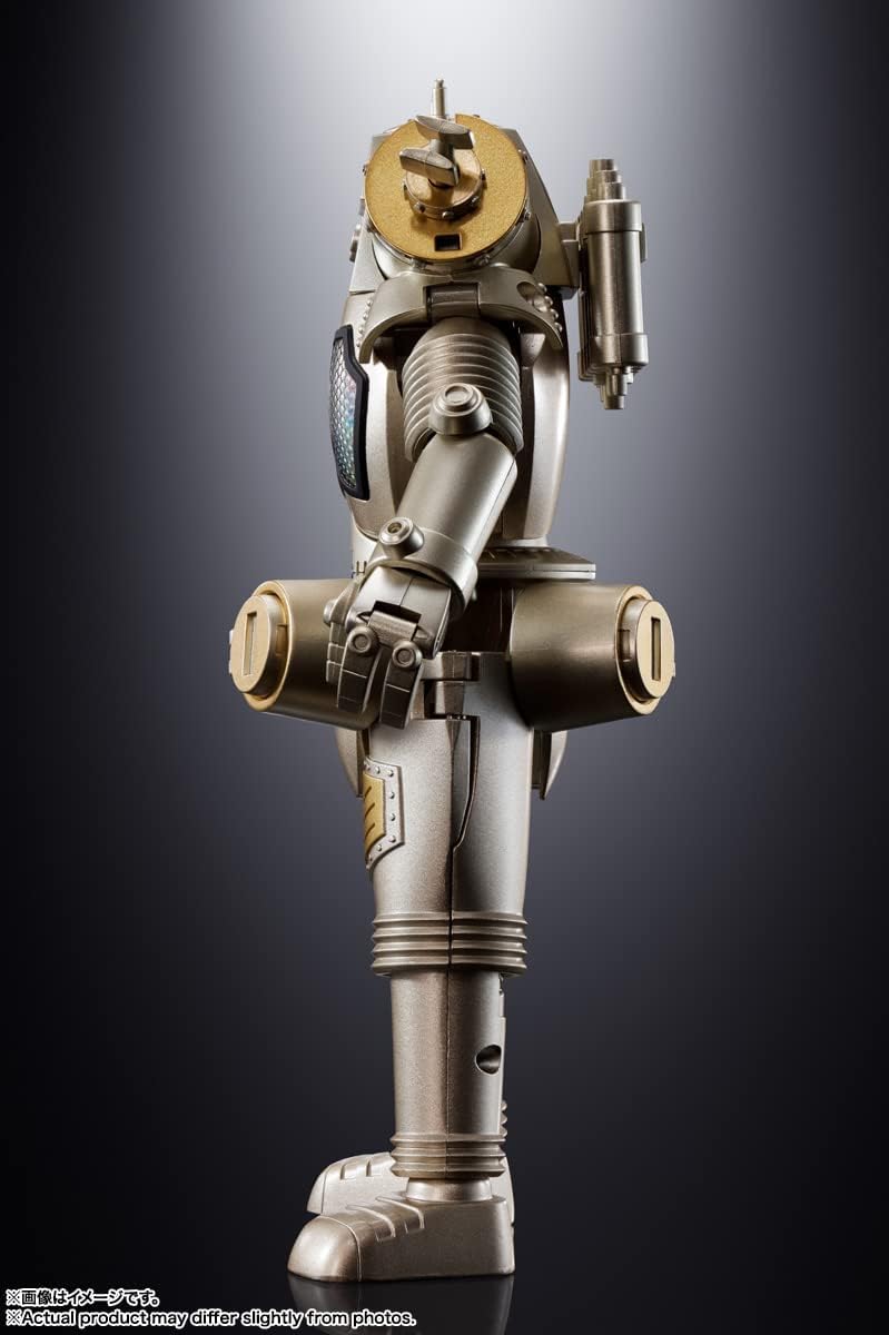 BANDAI SPIRITS Soul of Chogokin GX-37R Ultra Seven King Joe 55th Anniversary Version, Approx. 6.3 inches (160 mm), Die Cast & ABS, Painted Action Figure