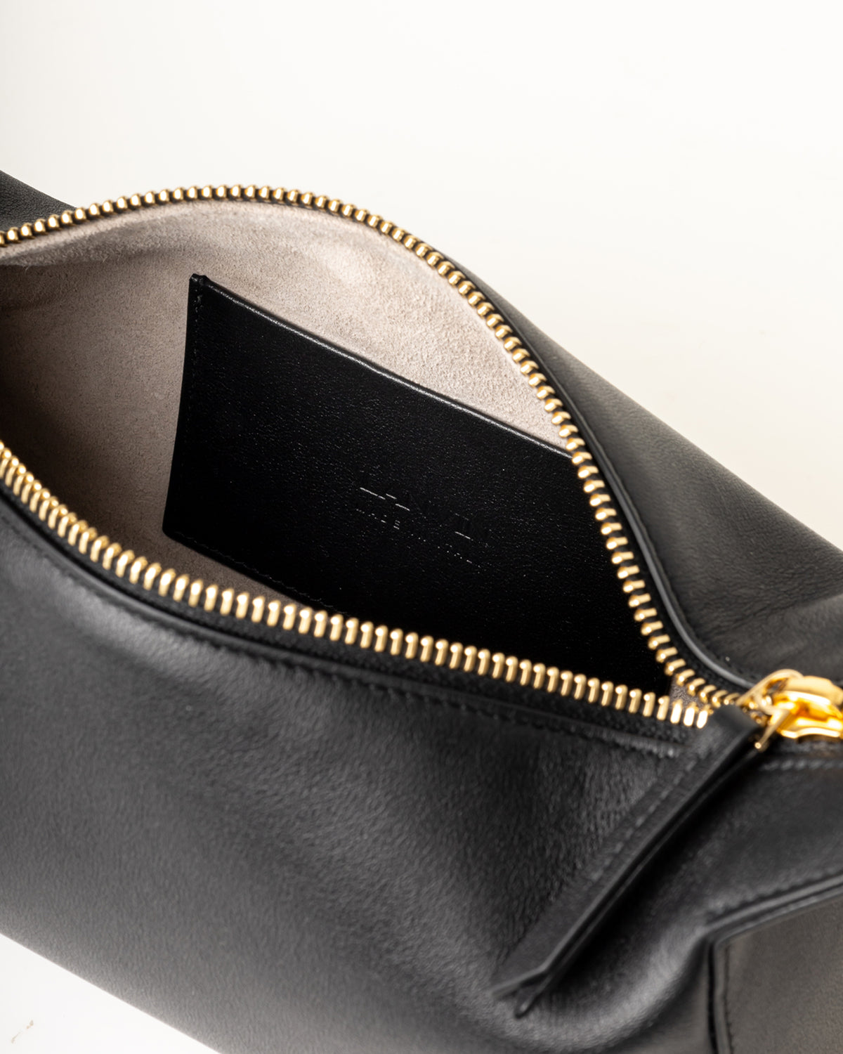 Lanvin ランビンバッグ..黒 - Image 8