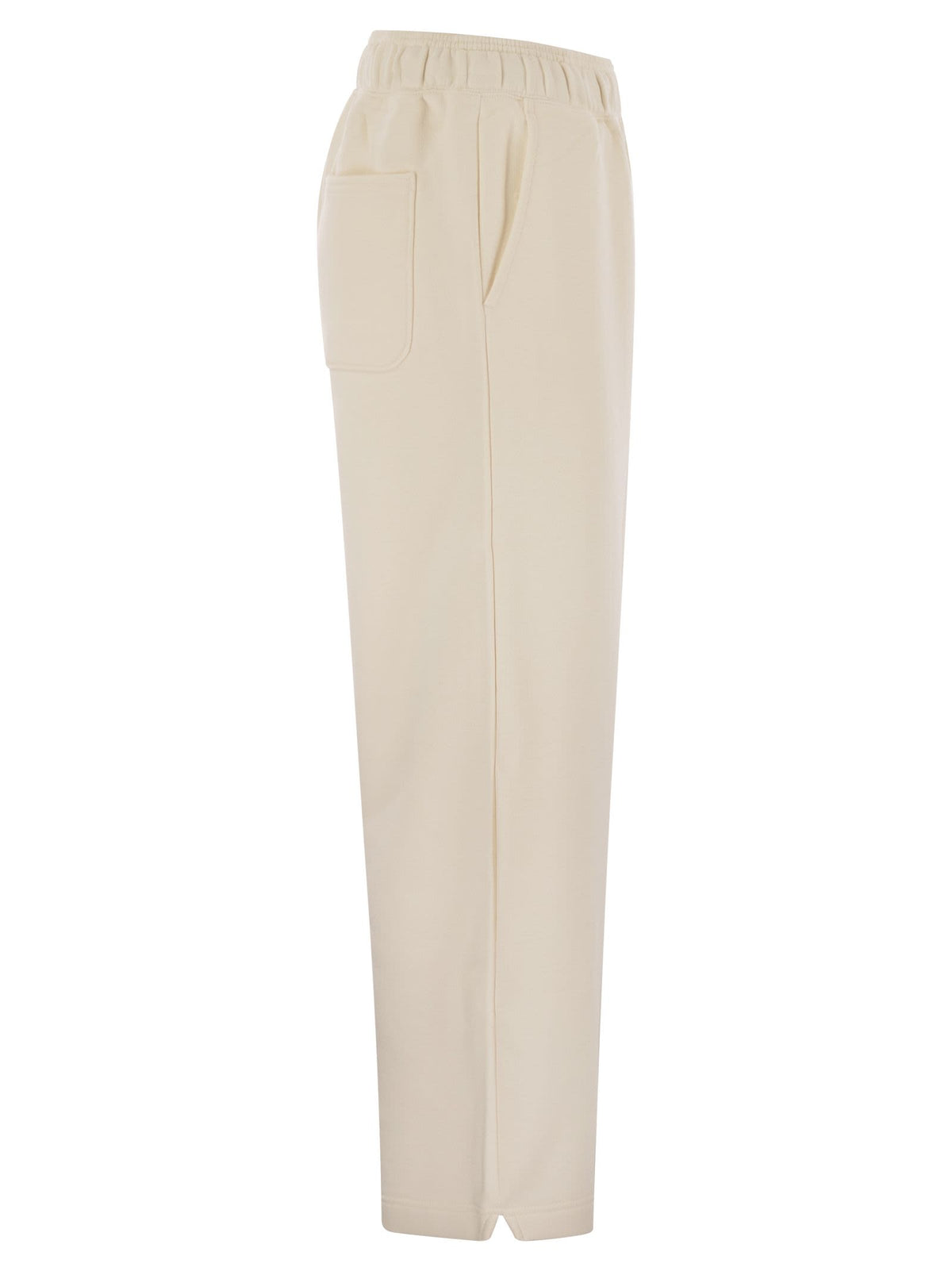 Designer Brand ロゴ付きのニューバランスフリースズボン - Image 8