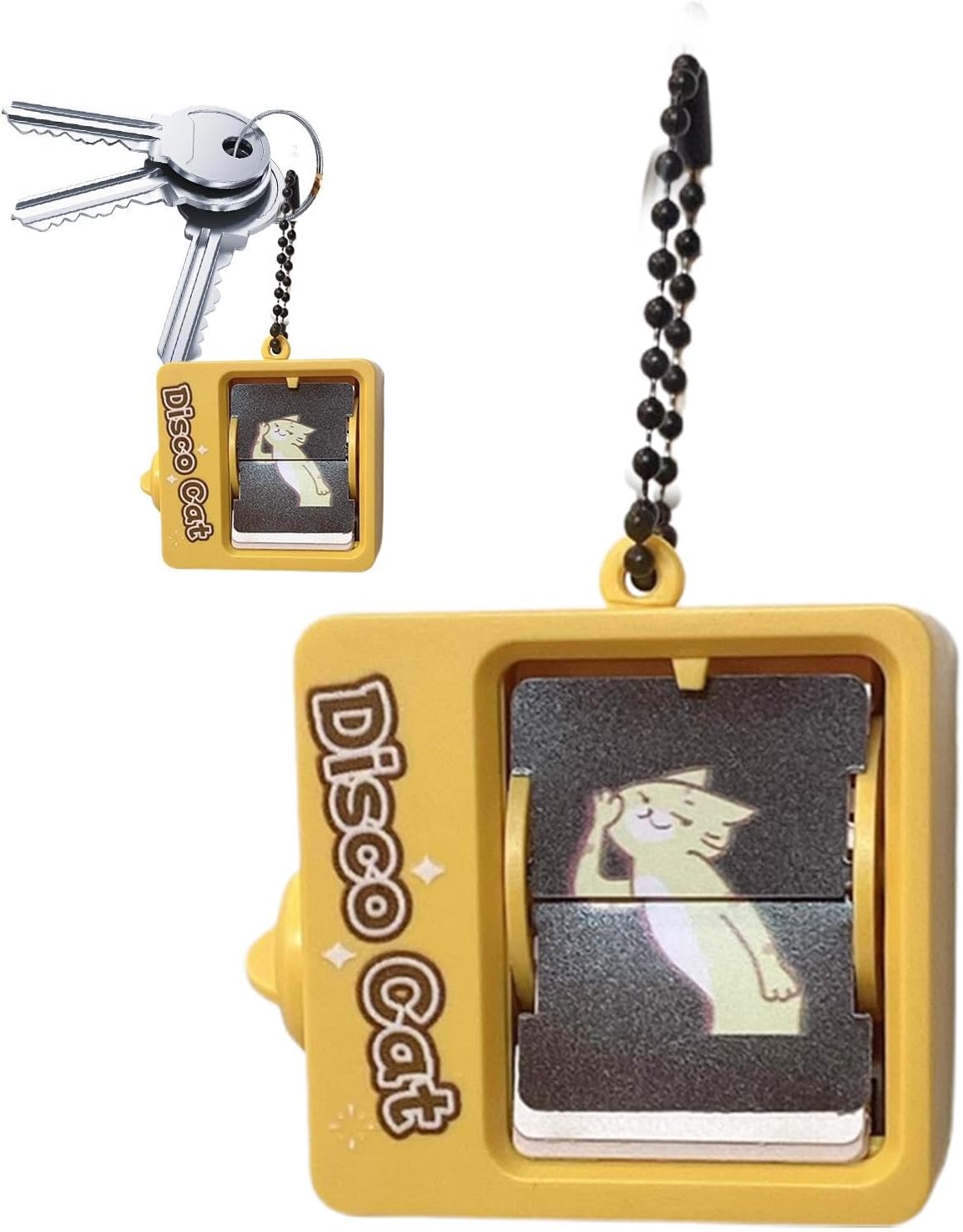 Anime Game Keychain, Anime Game Machine, Page Turning Machine - Animated Turning Toy, Page Turning Animation Toy Colorful Pattern for Kids