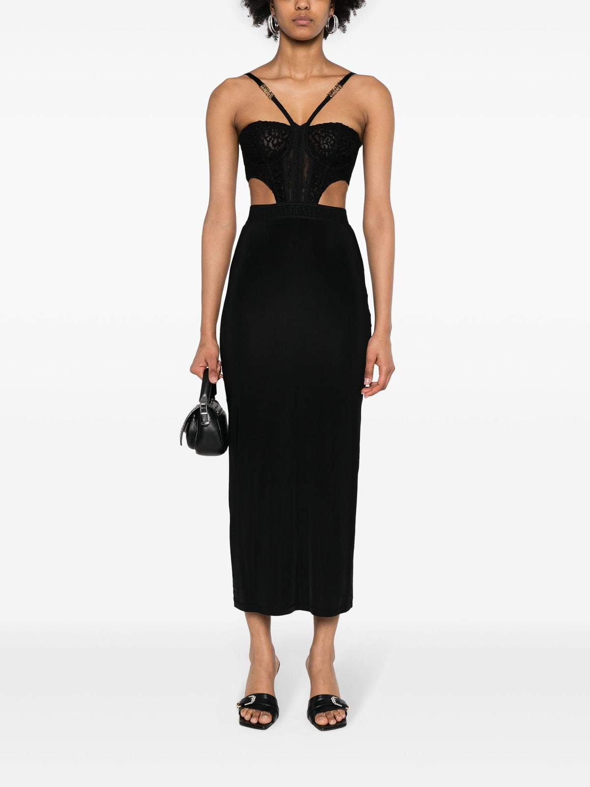 Versace ヴェルサーチジーンズクチュールビュスティアプラークドレス - Image 8