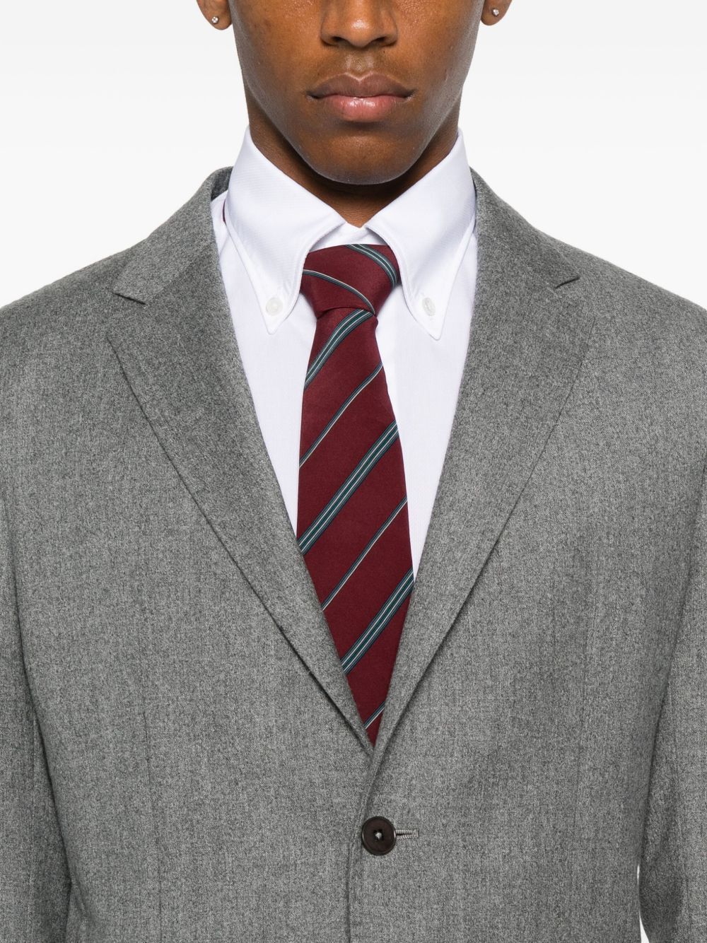 Zegna Ermenegildo Zegnaドレスグレー - Image 8