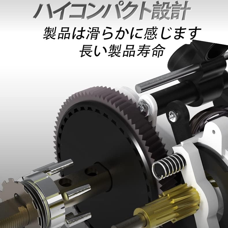 HICC50 Pro 136g Ultralight Baitcasting Reel BFS Baitcasting Fishing Reel 7.1/8.1 High Speed Gear Ratio 11+1BB 4KG Power Baitcasting Reel (8.1 Shallow Spool Left Hand)