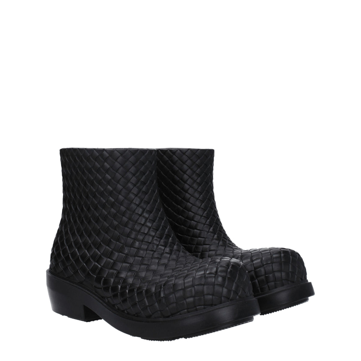 Bottega Bottega Veneta Boots Fireman Man Rubber Black - Image 8