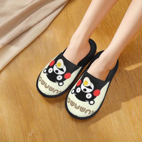 BAIYUAN Kumamon Slippers, Indoor, Men's, Stylish, Women's, Winter, Cute, For Guests, Washable, Toilet, Home, Work, Slippers, Unisex, Character Goods, Popular, Anime Gift