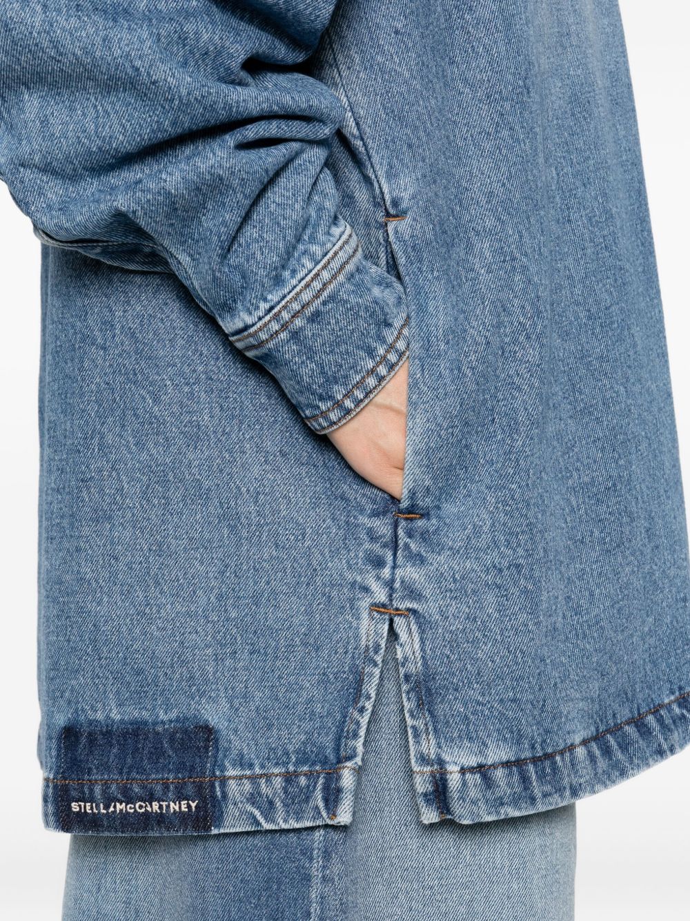 Stella ステラMCカートニーデニムコットンシャツ - Image 8