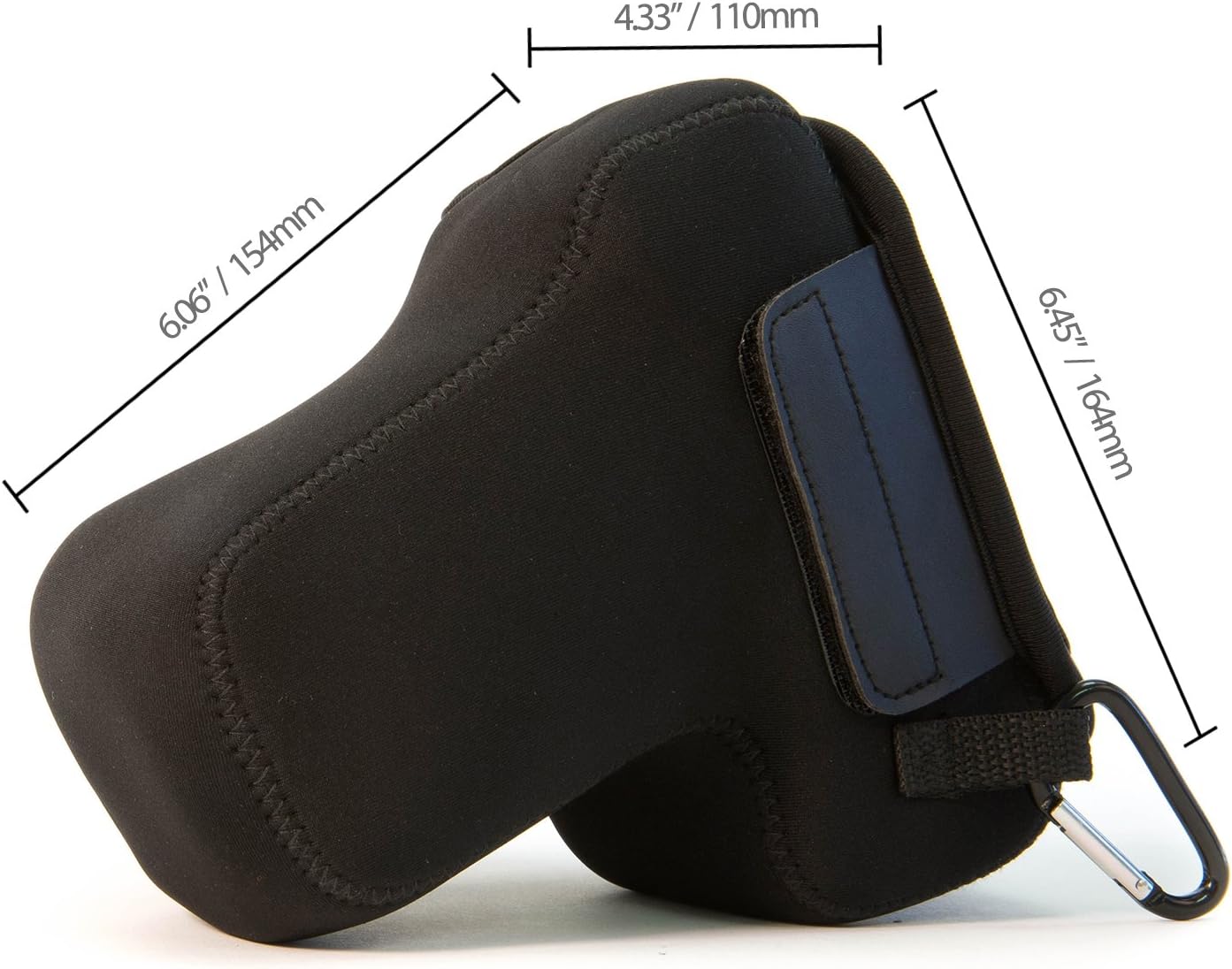 MegaGear ''超軽量' ネオプレン製カメラケース カバー プロテクター デジタル一眼レフカメラ Nikon D5600 D3200 D3300 D3100 Nikon D5300 D5500 D5200 D5100 D3400 用 (18～55mm レンズ搭載)