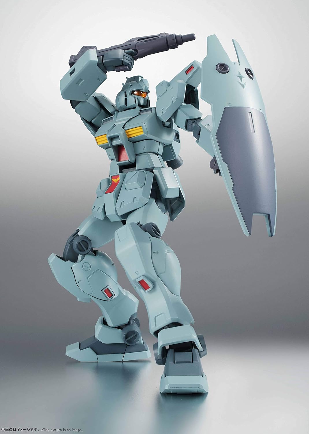 Robot Spirits Mobile Suit Gundam 0083 [Side MS] RGM-79N Gym Custom Version, A.N.I.M.E. Approx. 4.9 inches (125 mm), ABS & PVC Pre-painted Action Figure