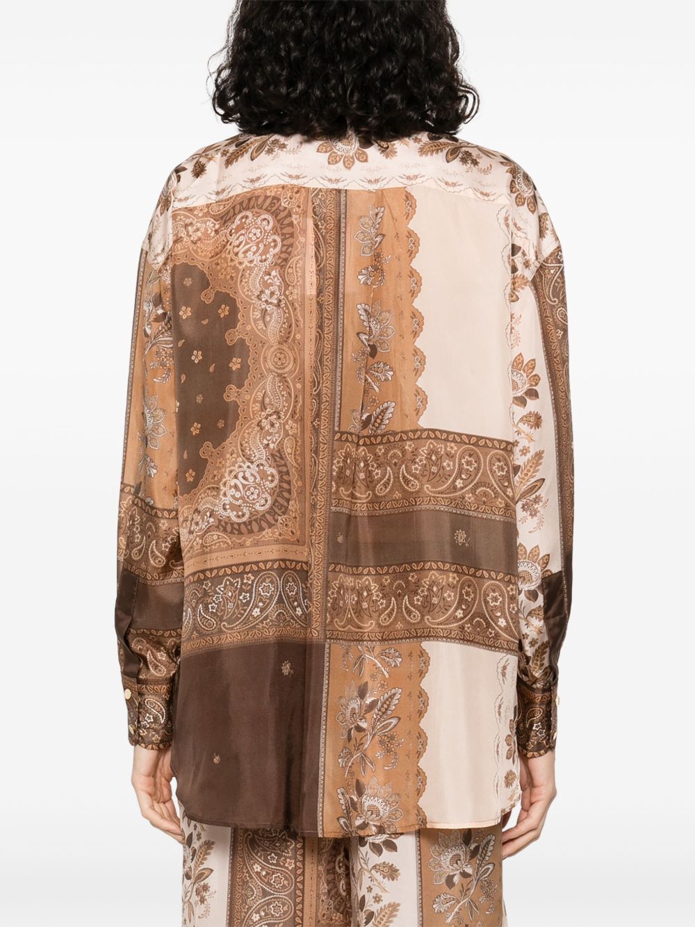 Zimmermann ジマーマンラッキープリントシルクシャツ - Image 8