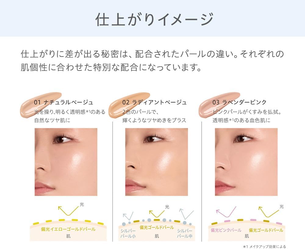 Natura Grasse Makeup Cream Moist 01 Natural Beige Natural Glossy Skin 30g SPF50+ PA+++ Sunscreen Soap Off Vegetable Skin Care Ingredients Organic