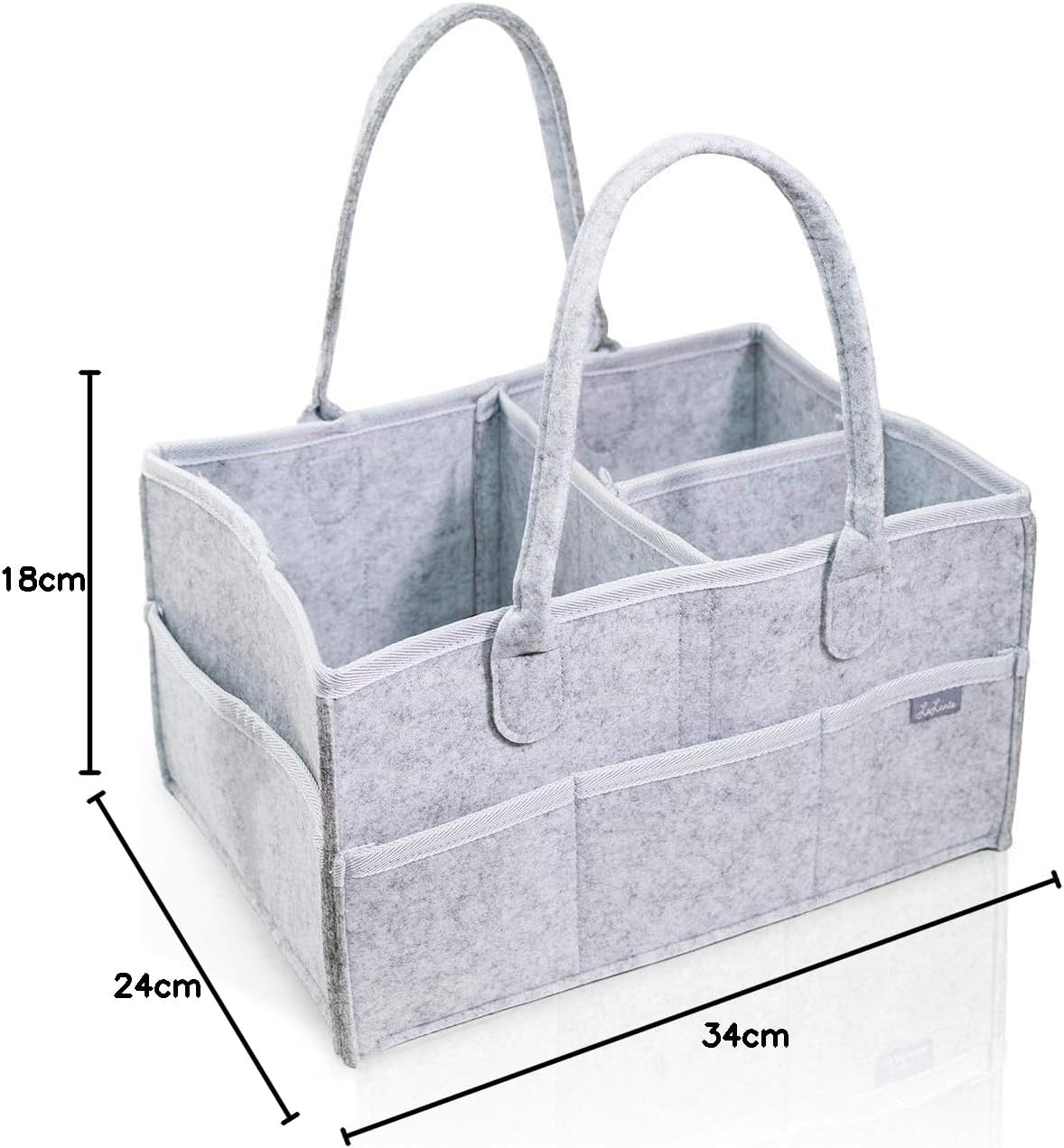 【Recommended by Organizing and Storage Advisors】 Diaper Stocker, Diaper Storage, Diaper Bag, Storage Case