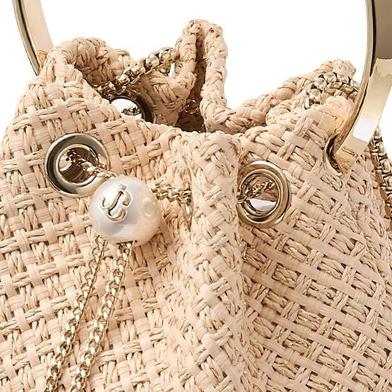 JIMMY CHOO Bon Bon raffia bag - Image 8