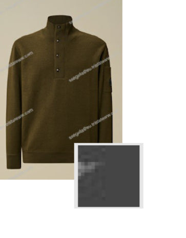 C C.P.会社Tシャツとポロスブラック - Image 8