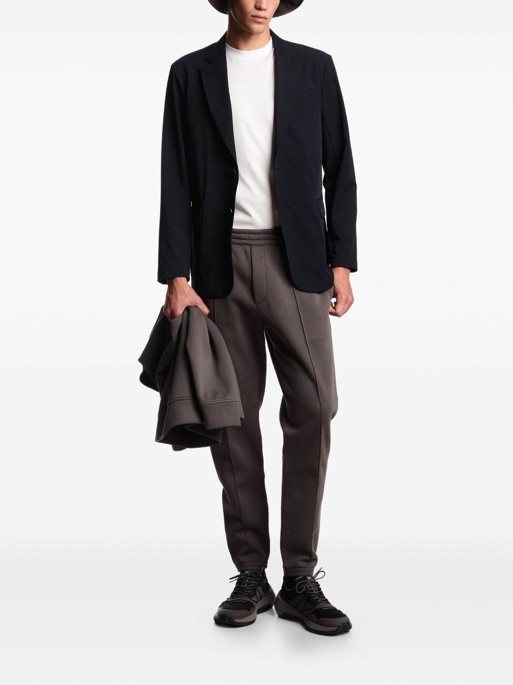 Emporio エンポリオアルマーニカプセルコットンブレンドTシャツ - Image 8