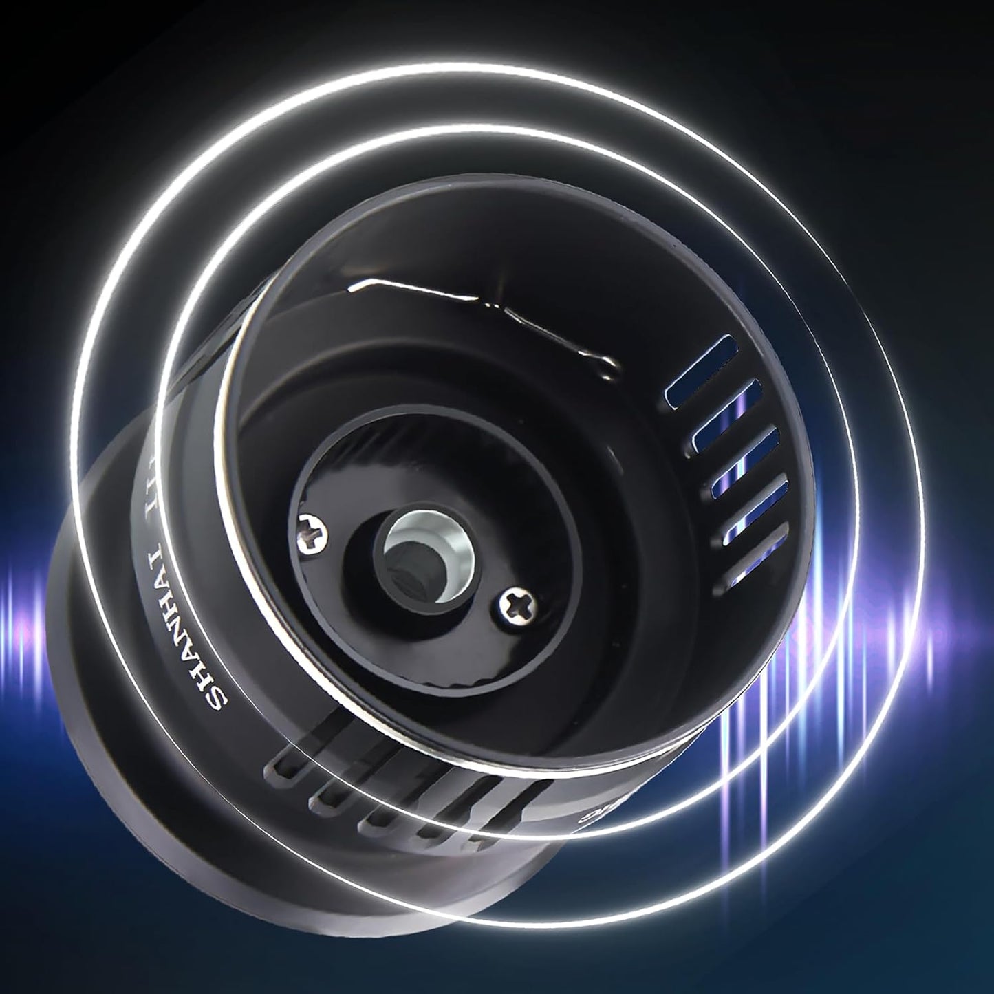 Spinning Reel, Saltwater Fishing, Carbon Fiber Body, Shallow Groove Aluminum Spool, 6/1 Stainless Steel Bearings, For Far Throw and Casting Fishing, Lightweight, 2000 to 3000 # Various Black