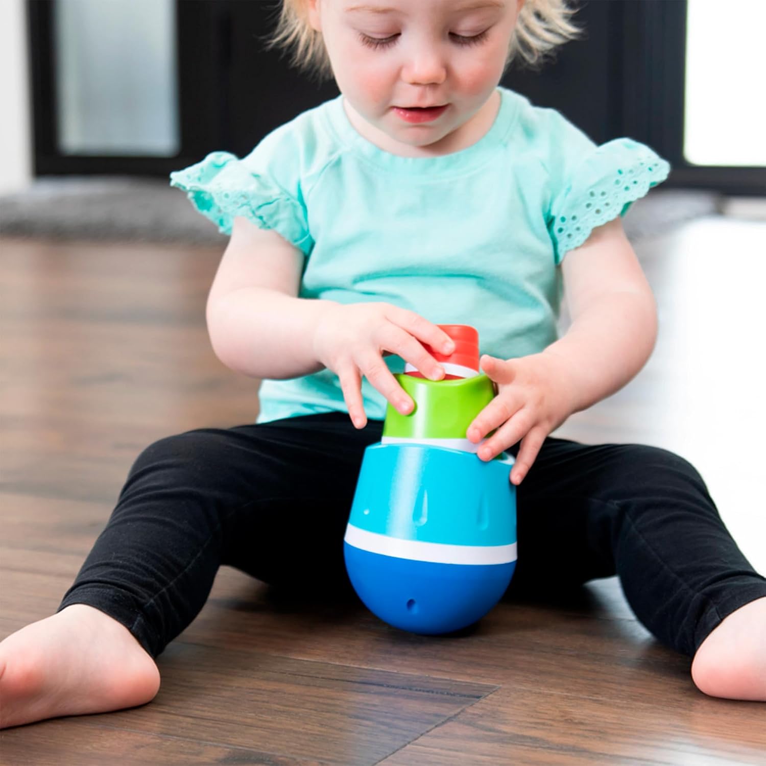 Fat Brain Toys Fat Brain Toys Baby Toy Pop-up Tumbler TumbleRoos FA319-1 Genuine Article