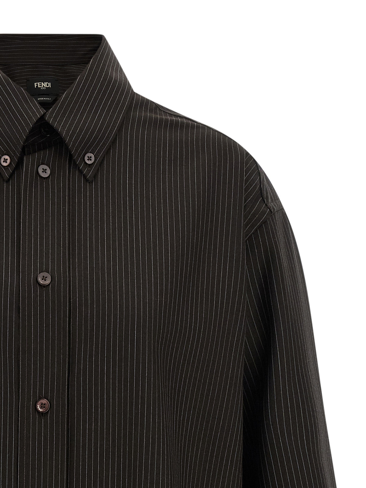 Fendi フェンディウールとレースのシャツ - Image 8